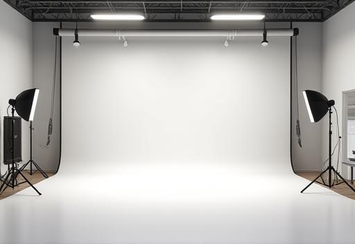 Clean and spacious photography studio space available for rental in Oslo